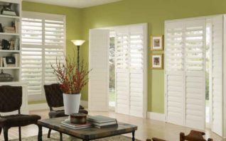 Sliding Glass Door and Bi-Fold Shutters